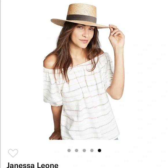 Janessa Leone | Accessories | Janessa Leone Jade Hat | Poshmark display picture 3